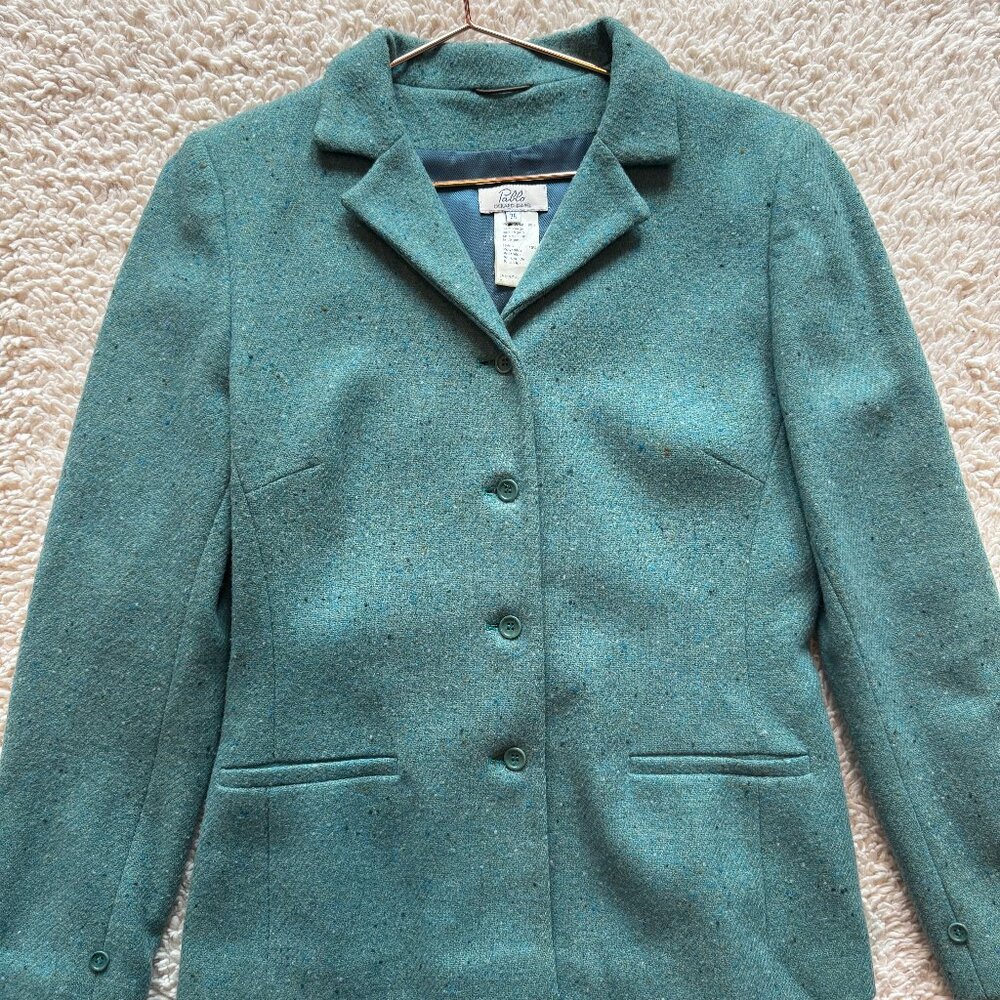 Gerard Darel Blue Wool Blazer